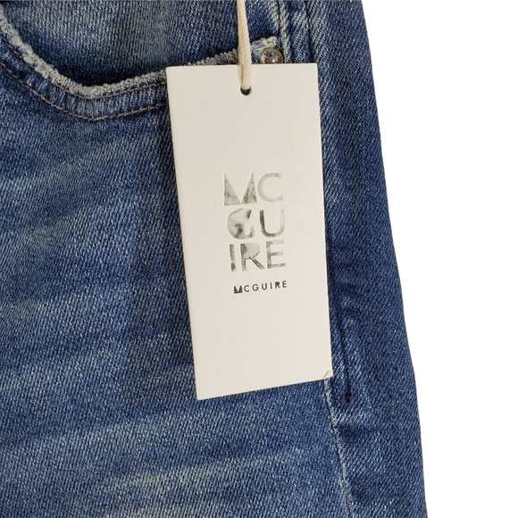 NEW McGuire Denim Fine Distressed Jeans Style 246D Womens Size 28 - Picture 5 of 8